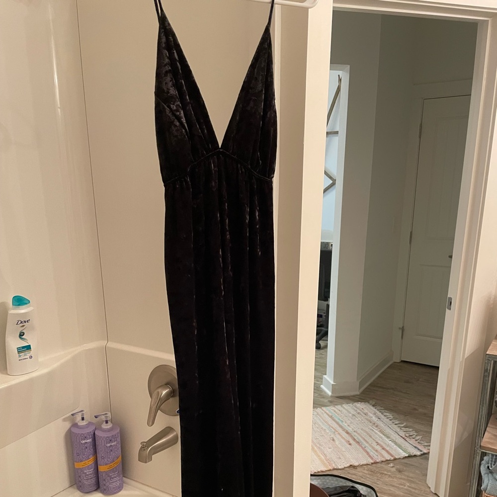 Velvet jumpsuit
